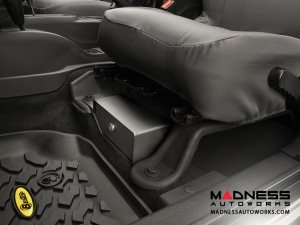 Jeep Wrangler JK Under Seat Storage Lock Box by Bestop - Black - 2007-2010 - 2 Door